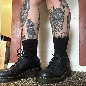Vintage chunky heel Dr. Martens size 6